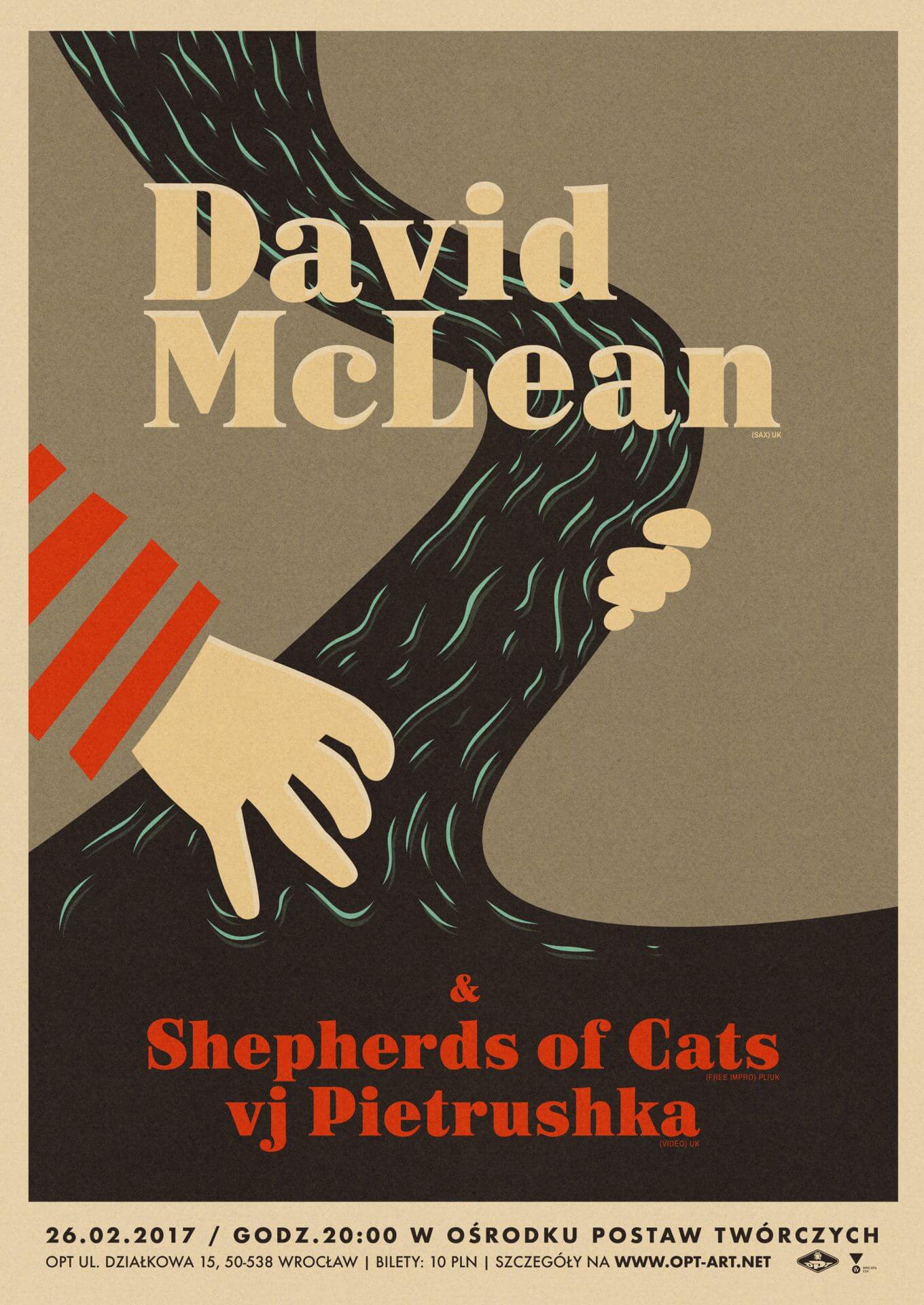 David McLean & Shepherds of Cats & Vj Pietrushka – koncert